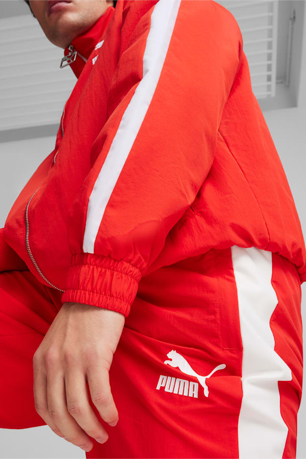 T7 Oversized Track Pants Unisex, For All Time Red, extralarge