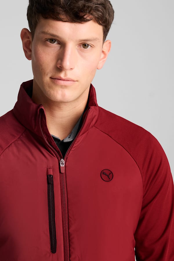 Hielands Golf Jacket Men, Intense Red, extralarge-GBR