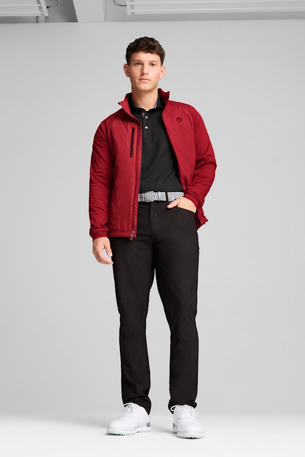 Hielands Golf Jacket Men, Intense Red, extralarge-GBR