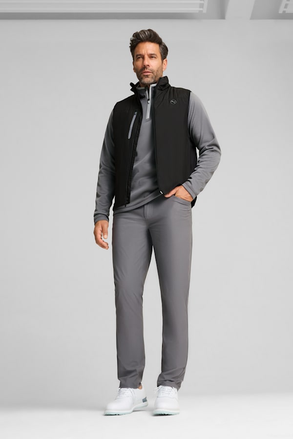 Hielands Golf Vest Men, PUMA Black, extralarge