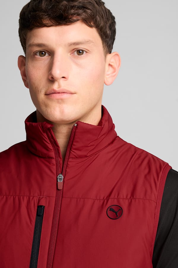Hielands Golf Vest Men, Intense Red, extralarge-GBR
