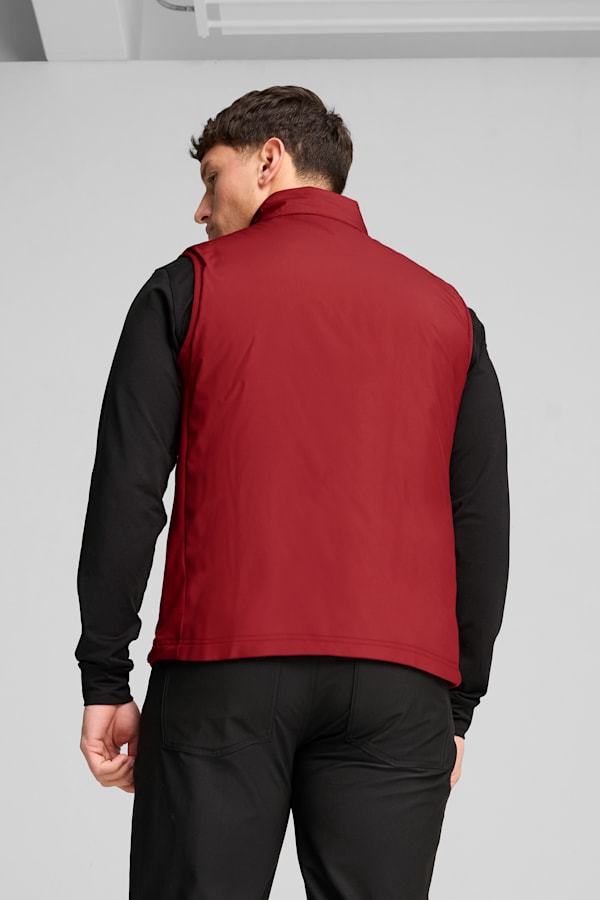 Hielands Golf Vest Men, Intense Red, extralarge-GBR