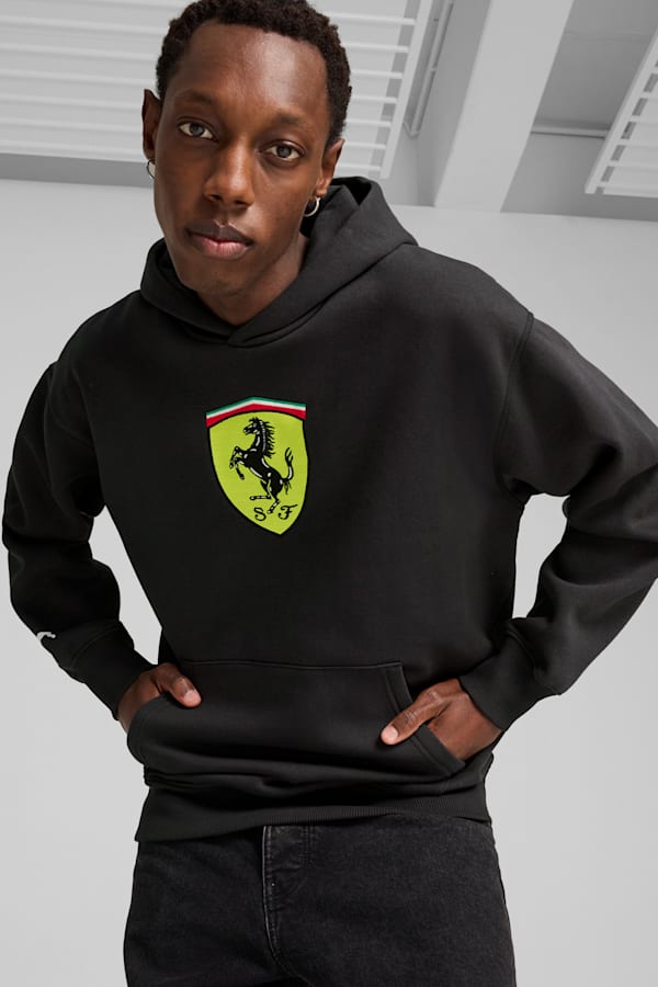 Scuderia Ferrari Race Big Shield Hoodie Men PUMA