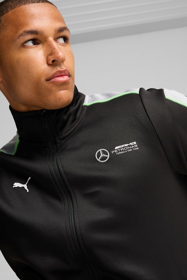 Mercedes-AMG Petronas F1® MT7+ Track Jacket Men, PUMA Black, extralarge