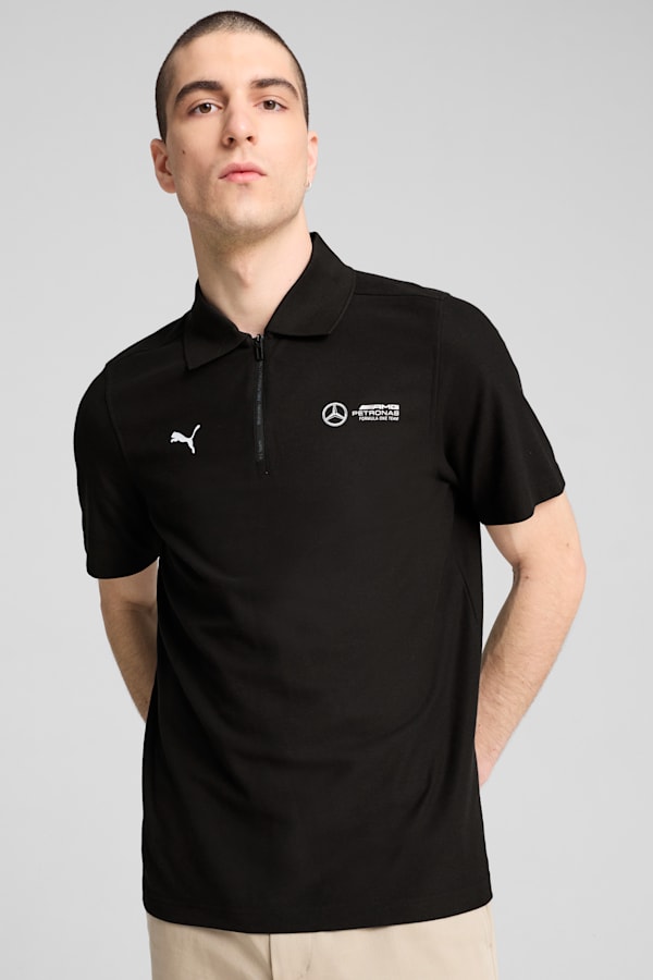 Mercedes-AMG Petronas F1® Polo Men, PUMA Black, extralarge
