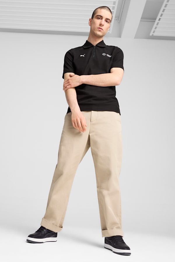 Mercedes-AMG Petronas F1® Polo Men, PUMA Black, extralarge
