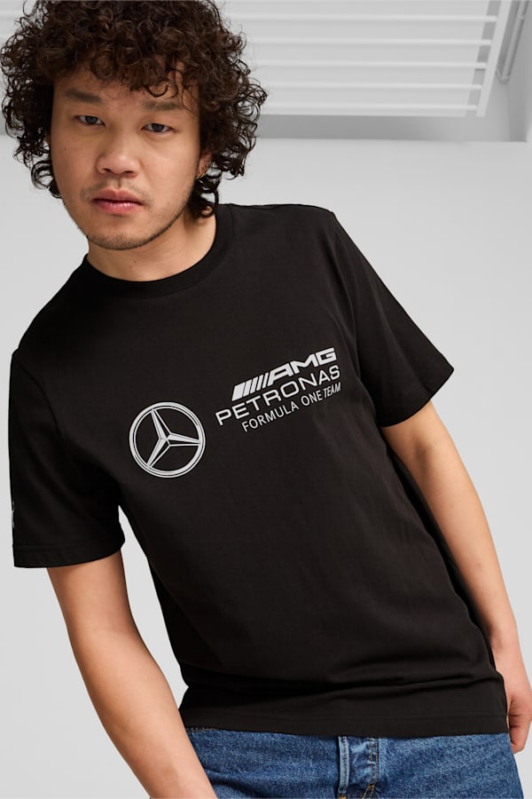 Mercedes-AMG Petronas F1® ESS Logo Tee Men, PUMA Black, extralarge