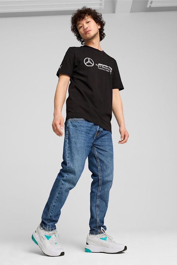 Mercedes-AMG Petronas F1® ESS Logo Tee Men, PUMA Black, extralarge