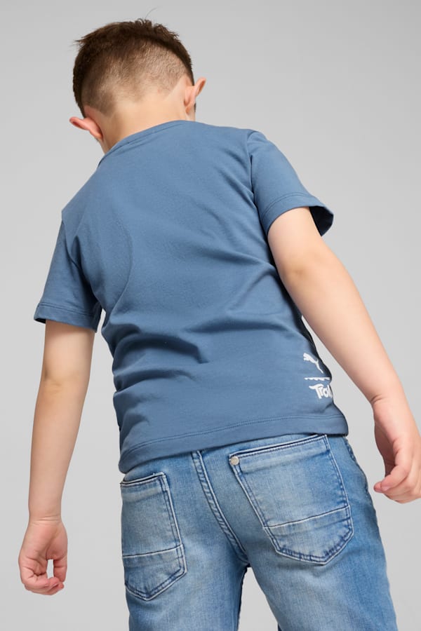 PUMA x TROLLS Tee Kids, Blue Horizon, extralarge