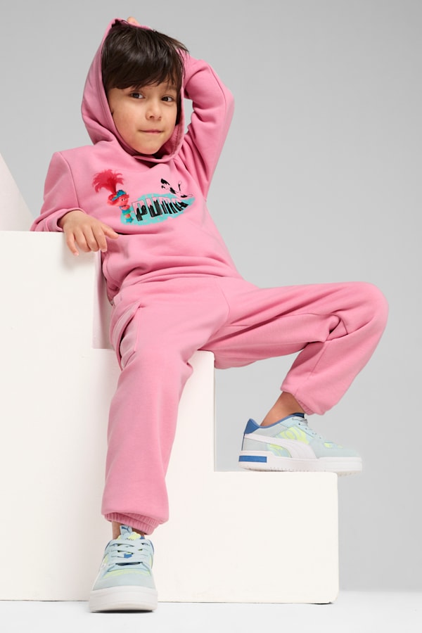 PUMA x TROLLS Hoodie Kids, Mauved Out, extralarge