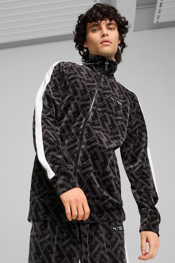 PUMA x SQUID GAME T7 Jacket Men, PUMA Black, extralarge