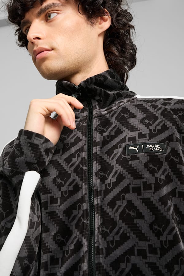 PUMA x SQUID GAME T7 Jacket Men, PUMA Black, extralarge