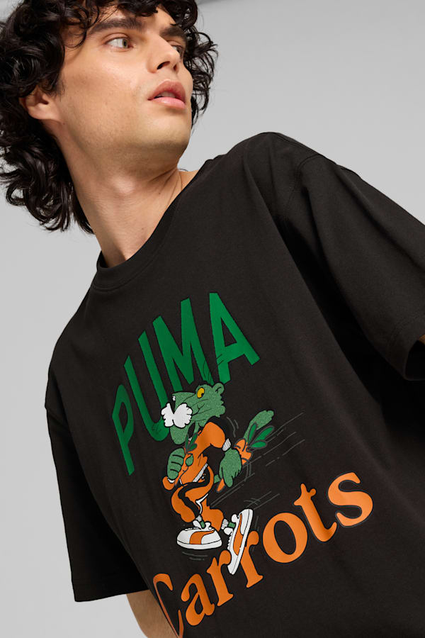 PUMA x Carrots Men's Graphic Tee, PUMA Black, extralarge