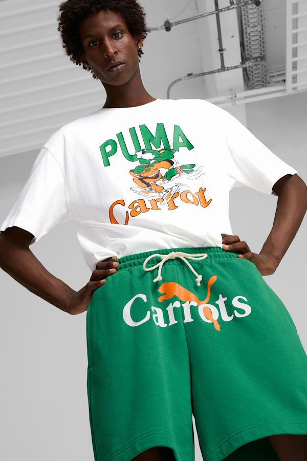 PUMA x Carrots Men's Shorts, Archive Green, extralarge