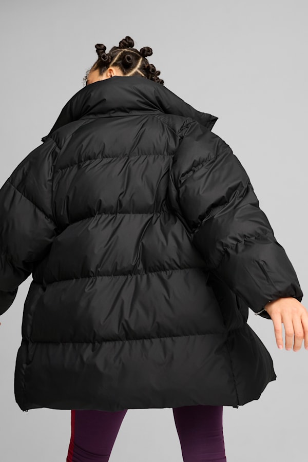 Oversized Puffer Jacket Women, PUMA Black, extralarge