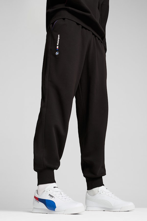 BMW M Motorsport ESS+ Fleece Pants Men, PUMA Black, extralarge
