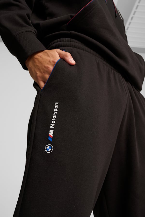 BMW M Motorsport ESS+ Fleece Pants Men, PUMA Black, extralarge