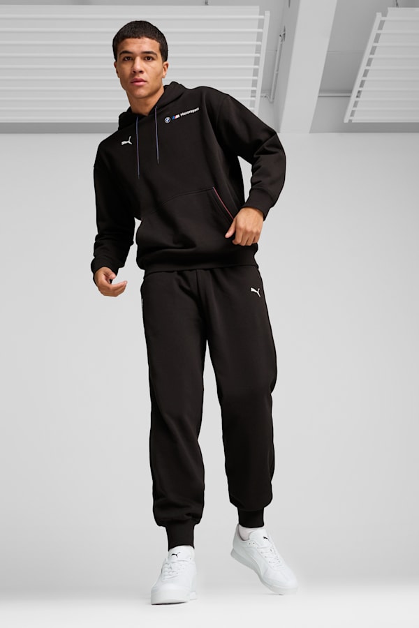 BMW M Motorsport ESS+ Fleece Pants Men, PUMA Black, extralarge