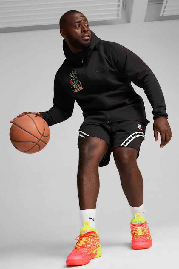 MELO 1Love Dime Basketball Jacket Men, PUMA Black, extralarge