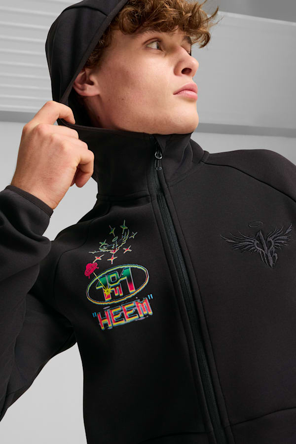 MELO 1Love Dime Basketball Jacket Men, PUMA Black, extralarge
