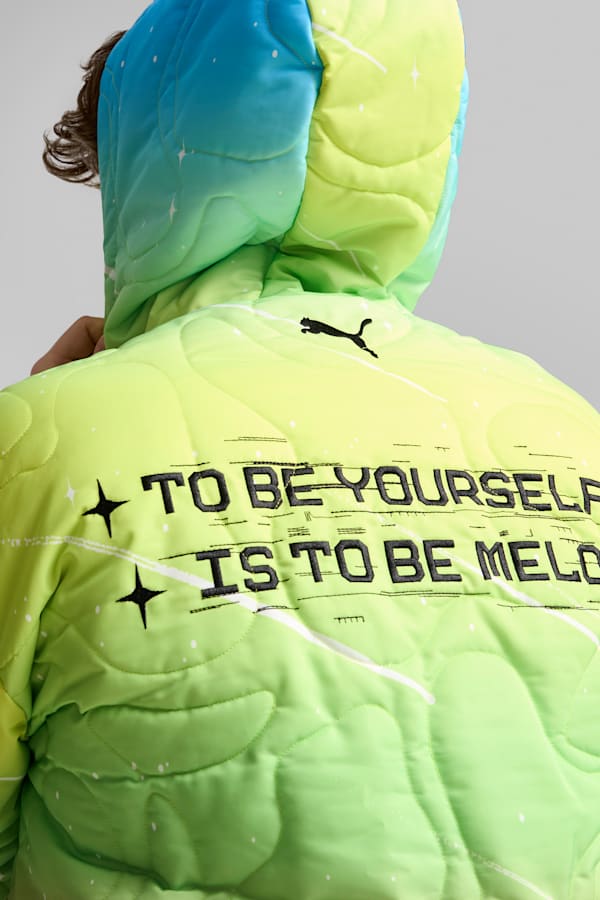 MELO 1Love Basketball Jacket Men, Yellow Alert, extralarge