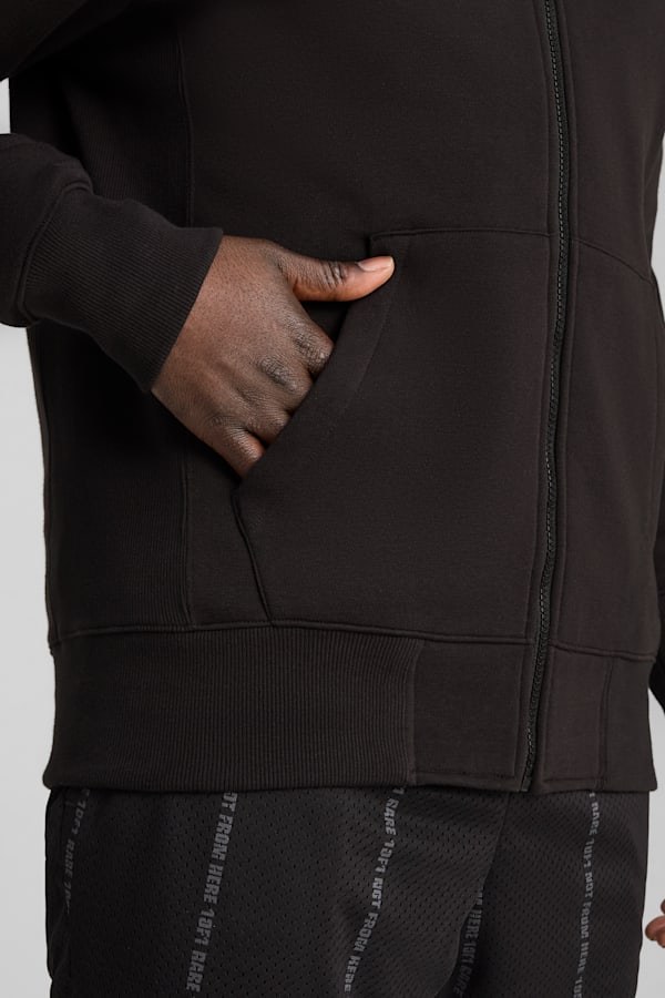 Iridescent Hornets Basketball Hoodie Men, PUMA Black, extralarge