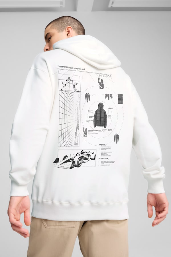 PUMA x MAPF1 x RÆBURN Graphic Hoodie Men, PUMA White, extralarge-GBR