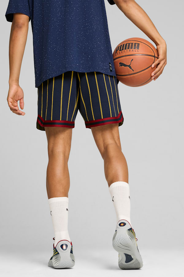 PUMA HOOPS x POLAR EXPRESS Shorts Men, Club Navy, extralarge-GBR