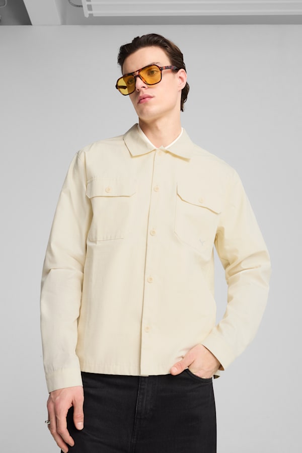 MMQ Ripstop Overshirt Men, Pristine, extralarge