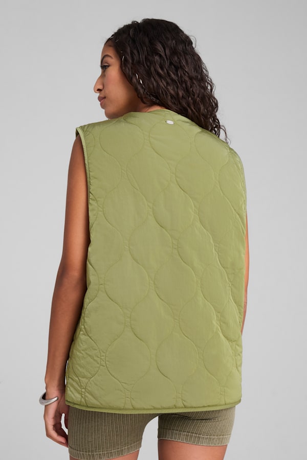 YONA Reversible Vest Women, Kiwi Green, extralarge