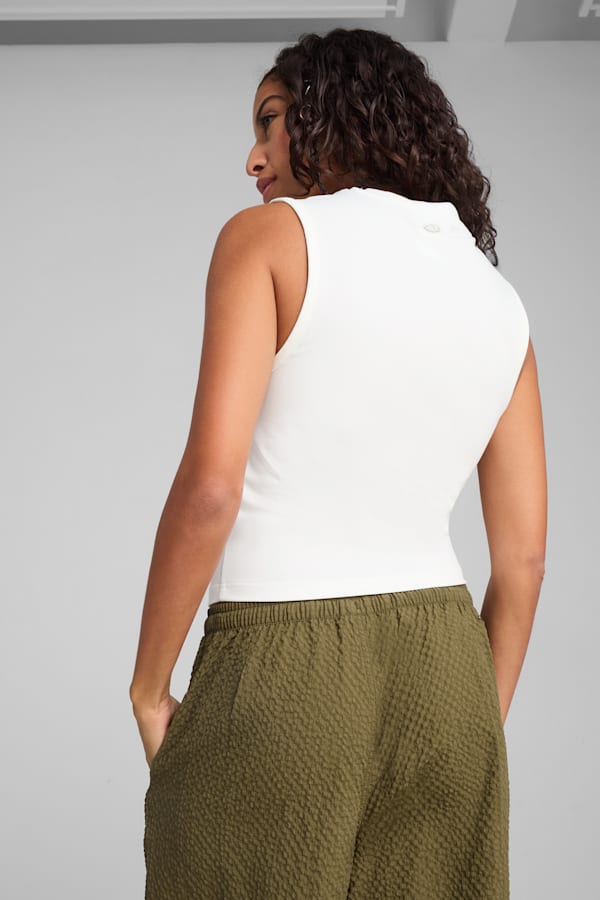 YONA Graphic Top Women, PUMA White, extralarge