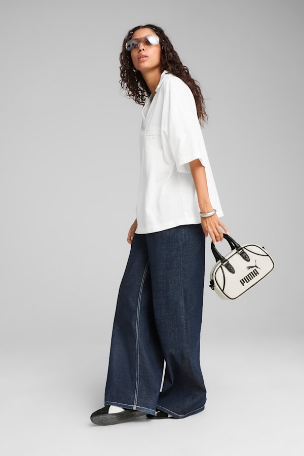 YONA Oversized Polo Women, PUMA White, extralarge-GBR