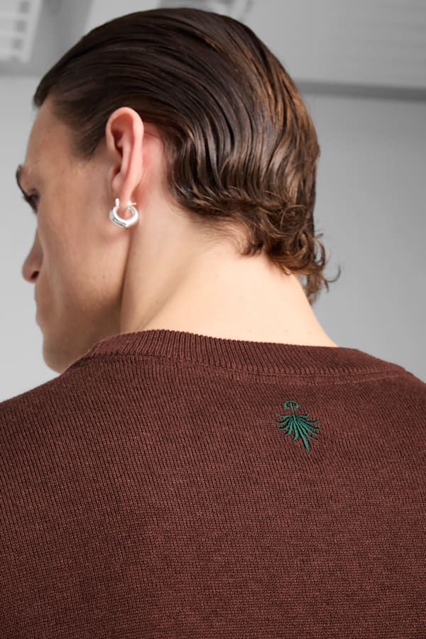 PALAIS ARTISAN Crew Top Men, Chocotart, extralarge