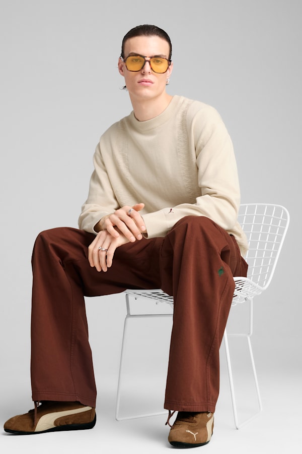 PALAIS ARTISAN Crew Top Men, Alpine Snow, extralarge