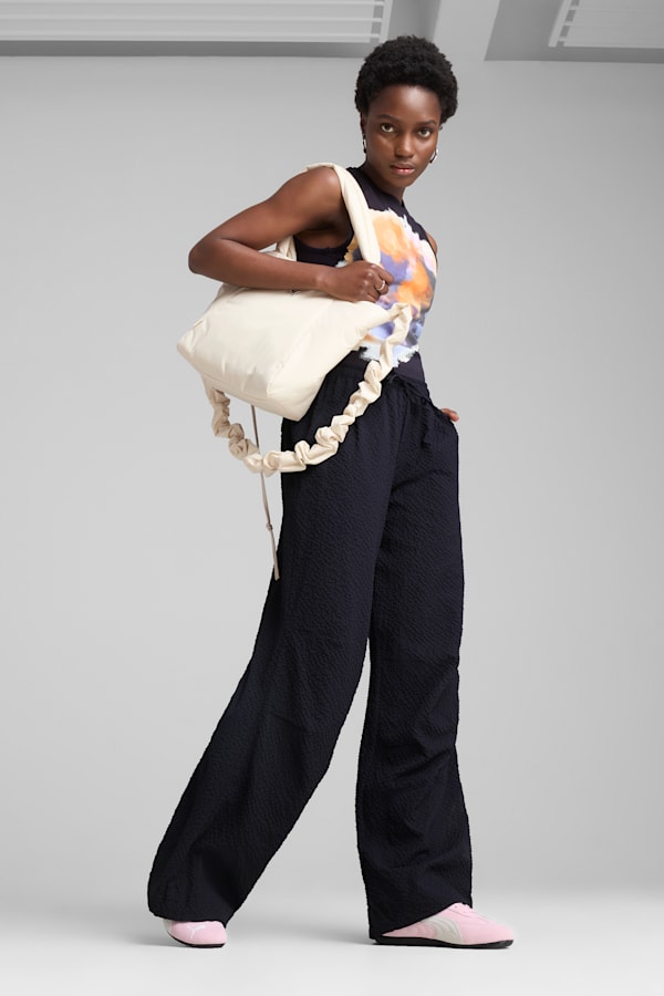 YONA Parachute Pants Women, New Navy, extralarge