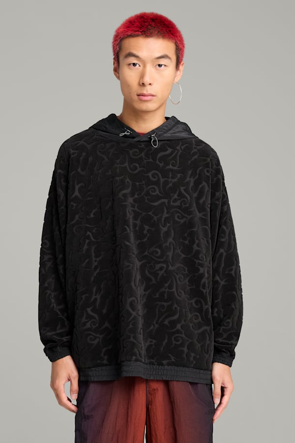 PUMA x ARIES Hoodie Unisex, PUMA Black, extralarge