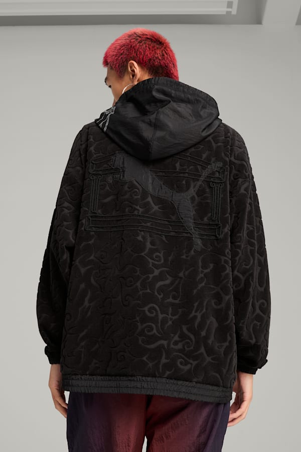 PUMA x ARIES Hoodie Unisex, PUMA Black, extralarge