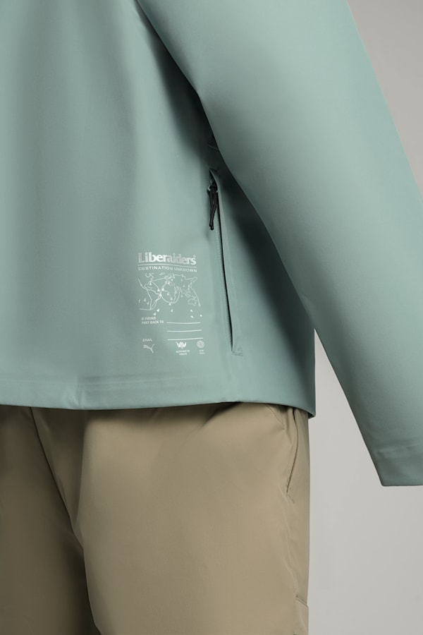 PUMA x LIBERAIDERS Light Jacket Unisex, Green Moon, extralarge