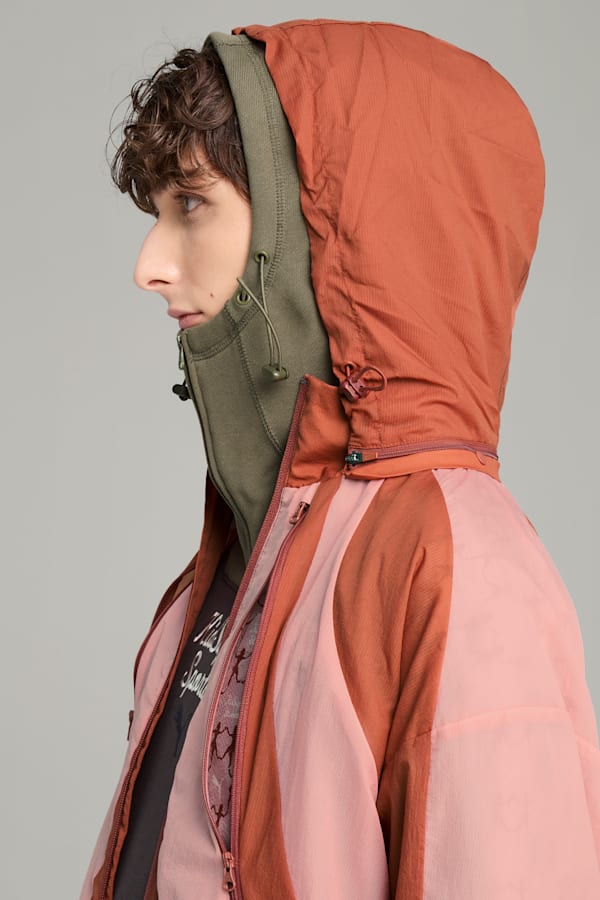 PUMA x KIDSUPER Windbreaker Men, Pink Fruit, extralarge