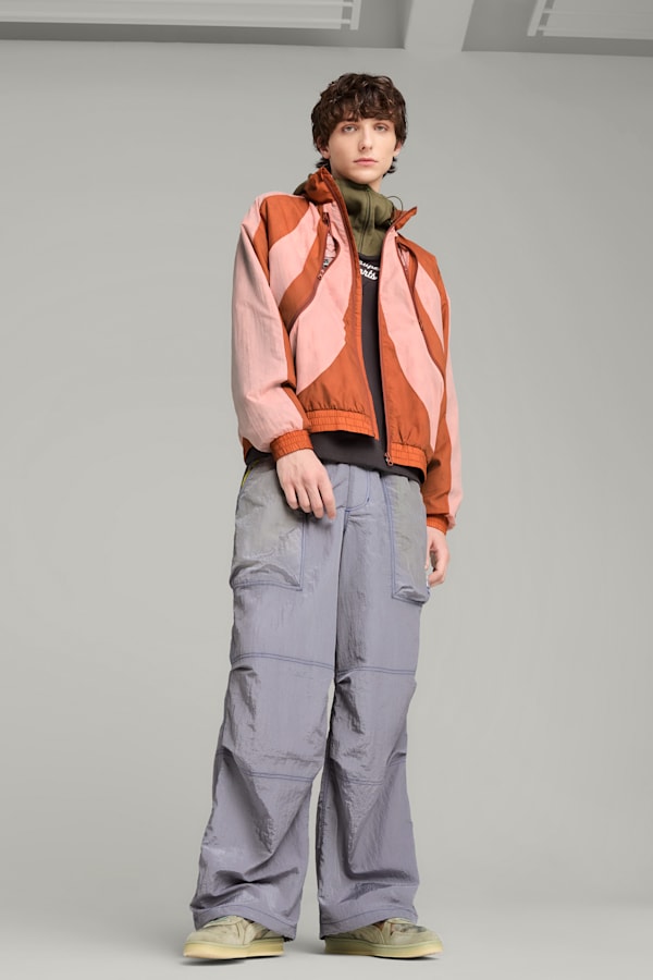 PUMA x KIDSUPER Windbreaker Men, Pink Fruit, extralarge