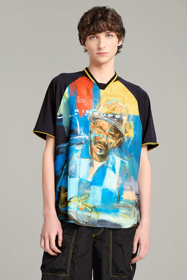 PUMA x KIDSUPER Graphic Jersey Men, New Navy, extralarge