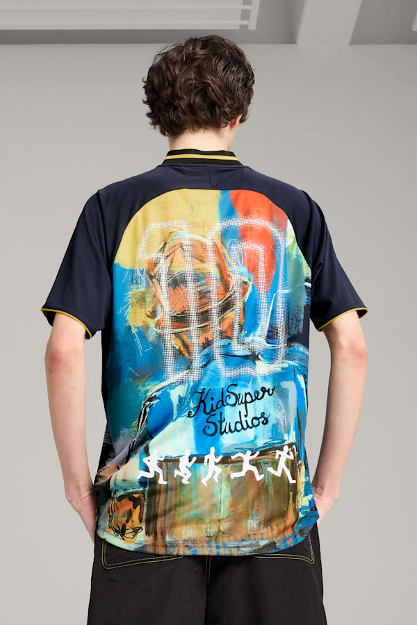 PUMA x KIDSUPER Graphic Jersey Men, New Navy, extralarge