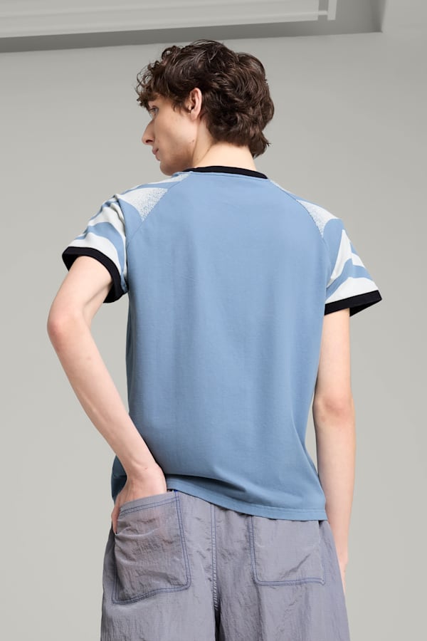 PUMA x KIDSUPER Ringer Tee Men, Cool Blue, extralarge-GBR
