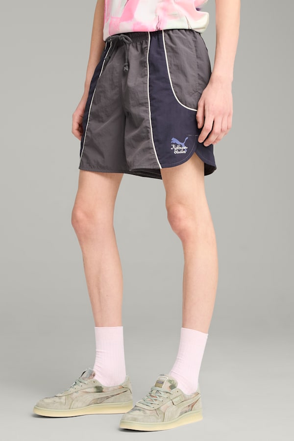 PUMA x KIDSUPER Shorts Unisex, Dark Coal, extralarge