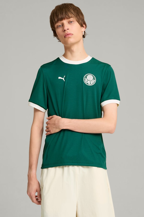 PUMA x PALMEIRAS Ringer Tee Unisex, Malachite, extralarge-GBR