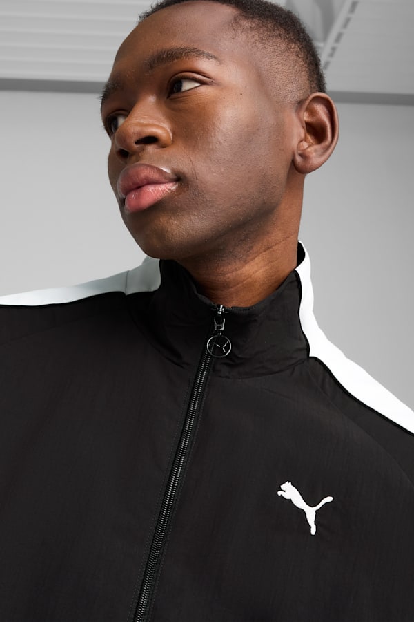T7 Oversized Track Jacket Unisex, PUMA Black, extralarge