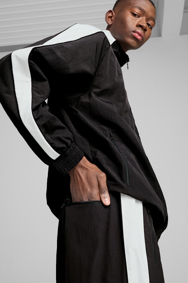 T7 Oversized Track Pants Unisex, PUMA Black, extralarge