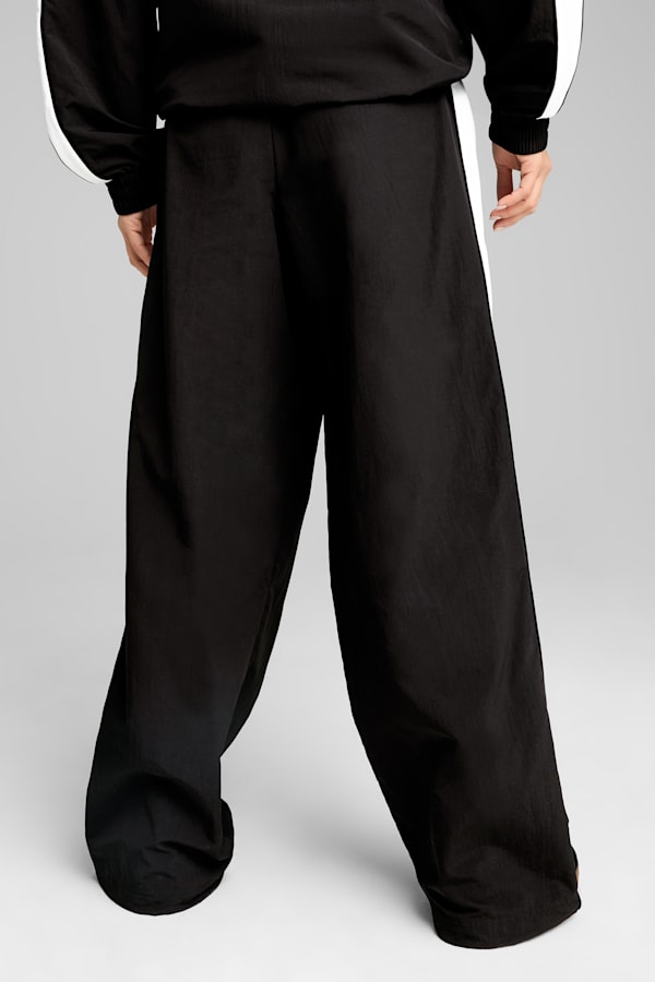 T7 Oversized Track Pants Unisex, PUMA Black, extralarge