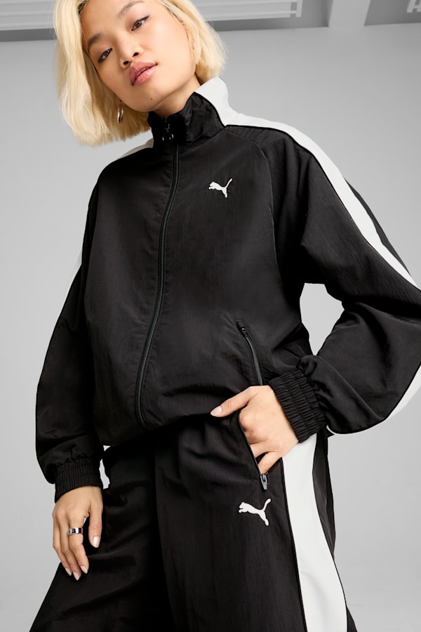 T7 Oversized Track Pants Unisex, PUMA Black, extralarge