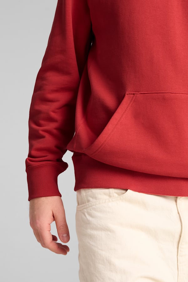 WARDROBE Essentials Hoodie Men, Red Fire, extralarge-GBR
